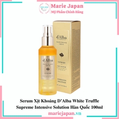 Xịt Khoáng dAlba White Truffle Serum Supreme Intensive Solution Chai 100ml