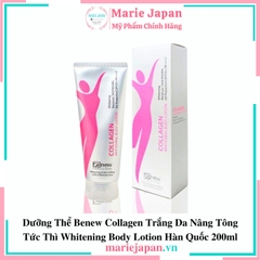 Dưỡng Thể Benew Collagen Whitening Body Lotion Tuýp 200ml