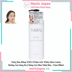 Nước Hoa Hồng NMN Tế Bào Gốc White Skin Lotion Dưỡng Ẩm Sáng Da Chống Lão Hóa Nhật Bản - Chai 500ml