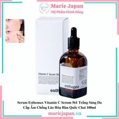 Serum Esthemax Vitamin C Serum 561 Trắng Sáng Da Cấp Ẩm Chống Lão Hóa Hàn Quốc Chai 100ml