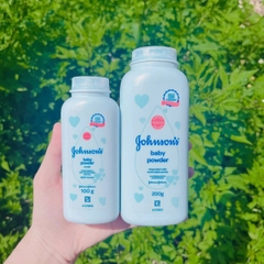 Phấn Rôm Johnsons Baby Powder - XANH ORIGINAL Chai 200g