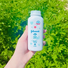 Phấn Rôm Johnsons Baby Powder - XANH ORIGINAL Chai 200g