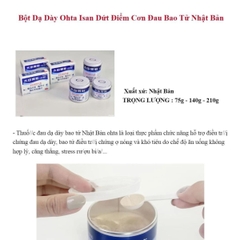 Bột Ohta's Isan Hỗ Trợ Tiêu Hóa Giảm Đau Dạ Dày Nhật Bản