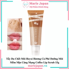 Tẩy Da Chết Môi Heyxi Hương Cà Phê Dưỡng Môi Mềm Mịn Căng Mọng Coffee Lip Scrub 15g