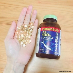 Viên Uống Squalene Sụn Vi Cá Mập Bổ Xương Khớp Orihiro Nhật 360 Viên
