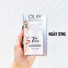 Kem Dưỡng Ngày Đêm Olay Total Effects 7 In 1 Dưỡng Da Trắng Sáng Mềm Mịn Chống Lão Hóa Bản Anh 50ml