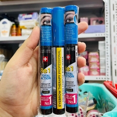 Dưỡng Mày Eveline 8B1 Total Action Eyebrow Therapy Cây 10ml