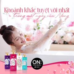 Sữa Tắm Nước Hoa On: The Body Dưỡng Ẩm Trắng Da Hương Thơm Quyến Rũ Hàn Quốc 1000g