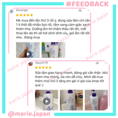 Sữa Tắm Hatomugi The Body Soap Trắng Da CHAI TRẮNG 800ml