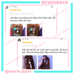 Set Gội Xả Mỡ Ngựa Horse Oil Không Silicon Mềm Mượt Nhật 600ml