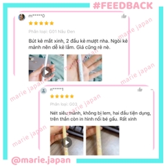 Bút Kẻ Mắt 2 Đầu GOGO TALES Garden Bear GT408 Chống Nước