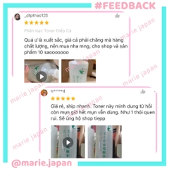 Toner Diếp Cá Dokudami Natural Skin Da Dầu Mụn 500ml Nhật Bản