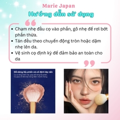Cọ Phấn Phủ Amortals Lông Tơ Nhân Tạo Cao Cấp Mềm Mịn Tán Phấn Đều Tự Nhiên