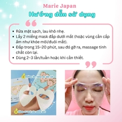 Mặt Nạ Thạch Cho Mắt Lalarecipe Heart Goggle Moisture Mask Dưỡng Ẩm Sáng Da Giảm Quầng Thâm Hàn Quốc 1 Miếng 23G