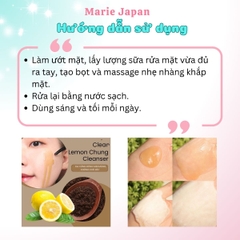 Sữa Rửa Mặt Byvibes Wonder Bath Lemon Chung Cleanser Sạch Sâu Dưỡng Da Sáng Khỏe Hàn Quốc Hộp 10 Gói x 3ml
