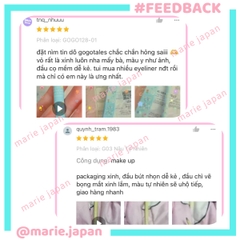 Bút Kẻ Mắt 2 Đầu GOGO TALES Garden Bear GT408 Chống Nước