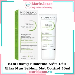 Kem Dưỡng Bioderma Xanh Sebium Mat Control Tuýp 30ml