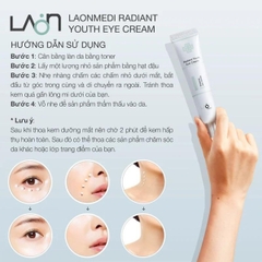 Kem Dưỡng Mắt Laonmedi Radiant Youth Eye Cream Giảm Quầng Thâm Bọng Mắt Nếp Nhăn Chống Lão Hóa Hàn Quốc - Tuýp 40ml