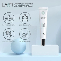 Kem Dưỡng Mắt Laonmedi Radiant Youth Eye Cream Giảm Quầng Thâm Bọng Mắt Nếp Nhăn Chống Lão Hóa Hàn Quốc - Tuýp 40ml