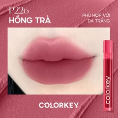 Son Kem Lì Colorkey Airy Velvet Lip Lacquer Siêu Mềm Mịn Chuẩn Màu Lâu Trôi