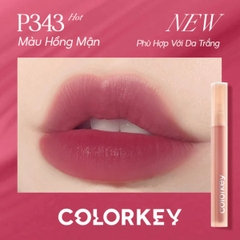 Son Kem Lì Colorkey Soft Matte Water Tint Bền Màu Lâu Trôi Siêu Mịn Môi
