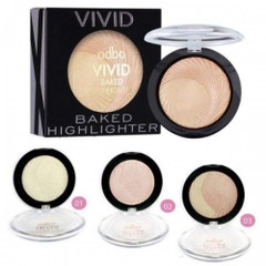 Phấn Bắt Sáng Highlight ODBO Vivid Baked Lì Mịn Thái Lan 7,5g
