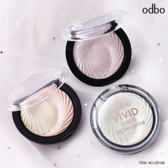Phấn Bắt Sáng Highlight ODBO Vivid Baked Lì Mịn Thái Lan 7,5g
