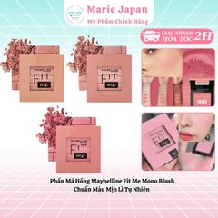 Phấn Má Hồng Maybelline Fit Me Mono Blush Chuẩn Màu Mịn Lì Tự Nhiên