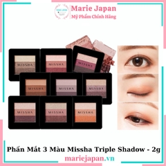 Phấn Mắt 3 Màu Missha Triple Shadow - 2g