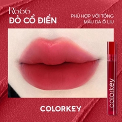 Son Kem Lì Colorkey Airy Velvet Lip Lacquer Siêu Mềm Mịn Chuẩn Màu Lâu Trôi