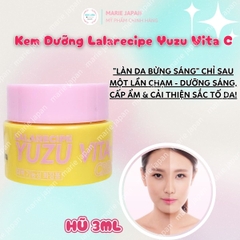 Kem Dưỡng Da Lalarecipe Yuzu Vita C Sáng Da Mờ Nếp Nhăn Chống Lão Hóa Hàn Quốc 3ml