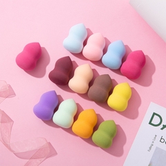 Set 3 Bông Tán Phấn Nền Túi Zip - Màu Ngẫu Nhiên