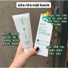 SRM Kracie Hadabisei Facial Wash Acne Care Tuýp 110g
