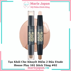 Tạo Khối Che Khuyết Điểm 2 Đầu Etude House Play 101 Stick Tông #02