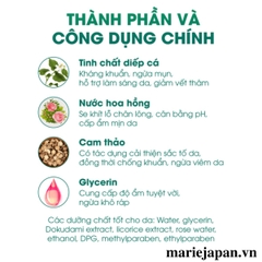 Toner Diếp Cá Dokudami Natural Skin Da Dầu Mụn 500ml Nhật Bản