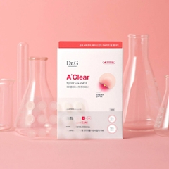 Miếng Dán Mụn Dr.G A'Clear Spot Cure Patch 39pcs Hàn Quốc