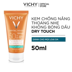 Kem Chống Nắng Vichy Cho Da Dầu Không Nhờn Rít Capical Soleil SPF50+ 50ml