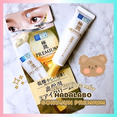Kem Dưỡng Mắt Hada Labo Dưỡng Ẩm Giảm Thâm Gokujun Premium Hyaluronic Eye Cream Nhật Bản 20g