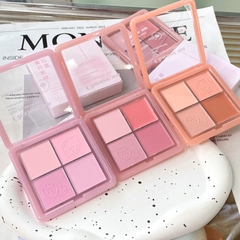 Bảng Phấn Má 4 Ô Hold Live Kết Hợp Dạng Phấn & Kem Tiện Lợi Màu Xinh Xắn Mịn Lâu Trôi Không Thấm Nước Chance On HL707