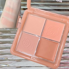 Bảng Phấn Má 4 Ô Hold Live Kết Hợp Dạng Phấn & Kem Tiện Lợi Màu Xinh Xắn Mịn Lâu Trôi Không Thấm Nước Chance On HL707