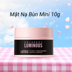 Mặt Nạ Bùn Colorkey Luminous Sạch Sâu Giảm Bã Nhờn Dưỡng Da  Sáng Mịn Purifying Clay Mask