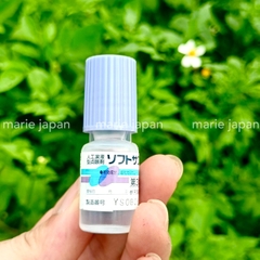 Nước Nhỏ Mắt Nhân Tạo Santen Soft Santear - TÍM HỘP FULL 4 Chai