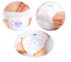 Tã Quần Merries Nhật Bản Nội Địa thêm miếng - Size M58+6 Miếng
