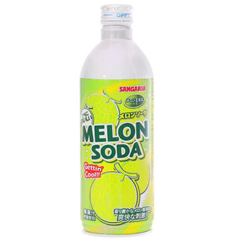 Nước soda dưa lưới Sangaria (Nhật) 500ml