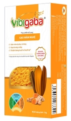Gạo Mầm Vibigaba Nghệ hộp 1kg tốt người lớn tuổi tiểu đường tiêu hóa