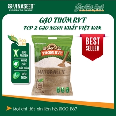 Gạo Thơm RVT Vinaseed - hạt nhỏ, thơm mềm ngon ngọt cơm