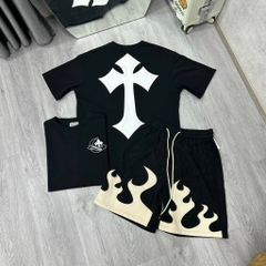 Quần Short Coldstone Họa Tiết Lửa Season 2024