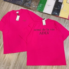 Áo Phông Acmé De La Vie ADLV Basic Logo Màu Hồng