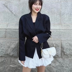 Túi Xách Dior Bobby Bag Bản Remake Hàn Da Bê 22cm