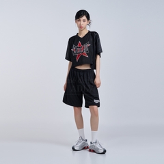 Áo Croptop ADLV Star Màu Đen